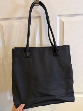 New York and Company Simple Black Tote Bag